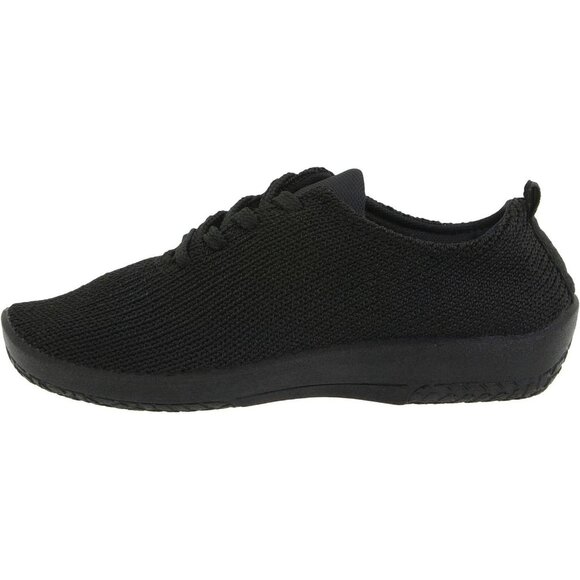 NEW Arcopedico Women LS Knit Black Lace Up Sneaker Dress Shoes - Picture 2 of 4